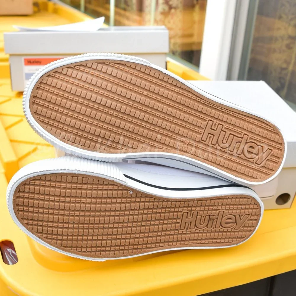 Hurley Ladies' Lace-Up Canvas Shoe‎ White